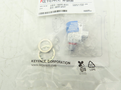 Keyence PR-G61CBD Photoelectric Sensor Retro-reflective M12 10-30VDC