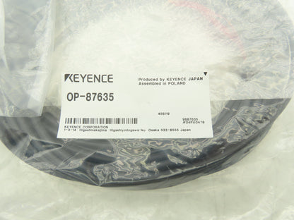 Keyence OP-87635 Connector Cable M12 Straight 10M Length  Lot of 3