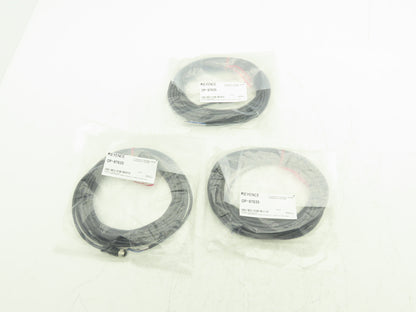 Keyence OP-87635 Connector Cable M12 Straight 10M Length  Lot of 3