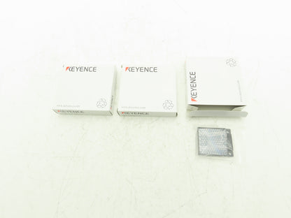 Keyence OP-84219 Photoelectric Sensor Reflector  Lot of 3
