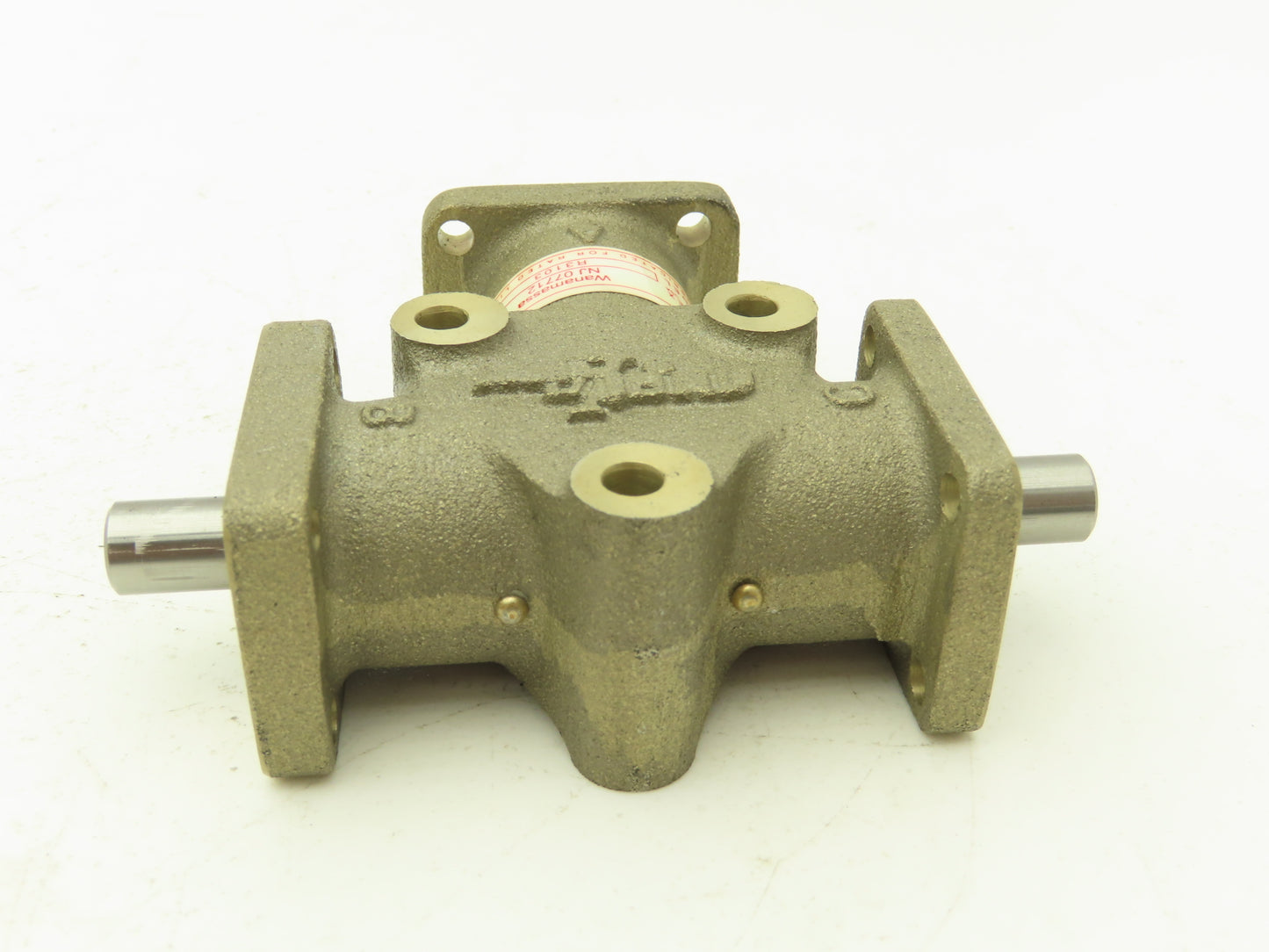 Andantex AnglGear R3103 Right Angle Gearbox Drive 3-Way 1:1 Ratio 3/8" Shaft