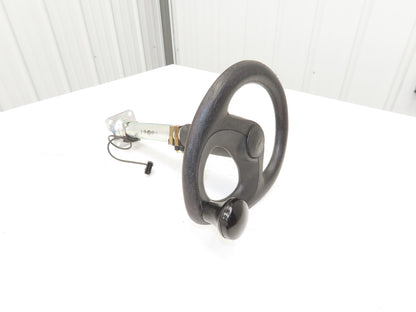 Linde Forklift  Steering Wheel & Column W/Horn Removed From E20C