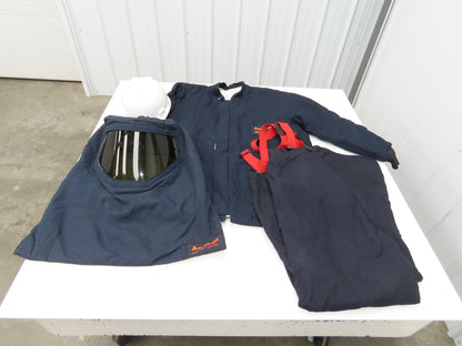 Steel Grip AG 40P/AG 40C35 Arc Gear AG40  C-35 Coat Pants Suspenders Helmet Hood