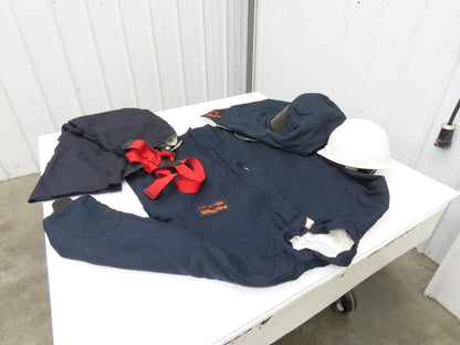 Steel Grip AG 40P/AG 40C35 Arc Gear AG40  C-35 Coat Pants Suspenders Helmet Hood