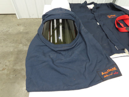 Steel Grip AG 40P/AG 40C35 Arc Gear AG40  C-35 Coat Pants Suspenders Helmet Hood