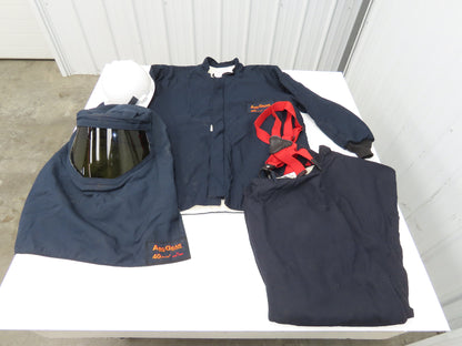 Steel Grip AG 40P/AG 40C35 Arc Gear AG40  C-35 Coat Pants Suspenders Helmet Hood