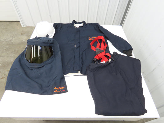 Steel Grip AG 40P/AG 40C35 Arc Gear AG40  C-35 Coat Pants Suspenders Helmet Hood