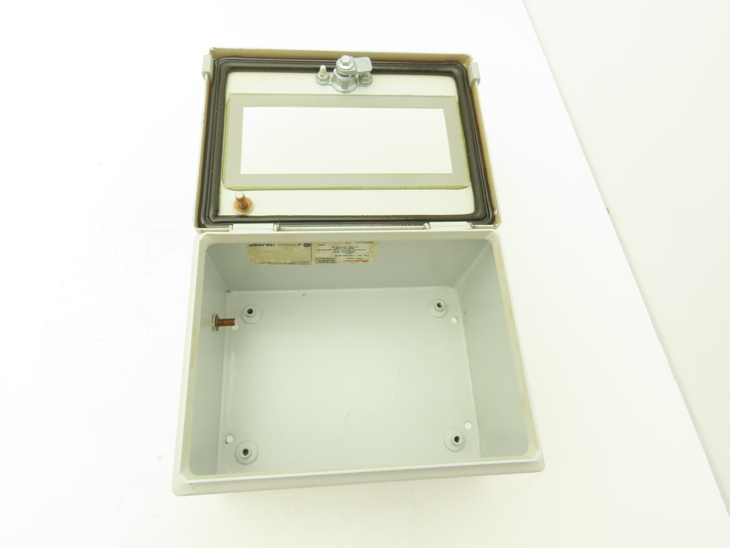 Hoffman LWC201512 Inline Enclosure 200x150x120mm w/5.87" x 2.31" Window