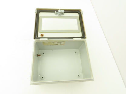 Hoffman LWC201512 Inline Enclosure 200x150x120mm w/5.87" x 2.31" Window