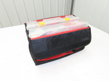 Master Lock 1458VE410 Portable Lockout Kit 8 Padlocks Gate Covers Hasp Cable