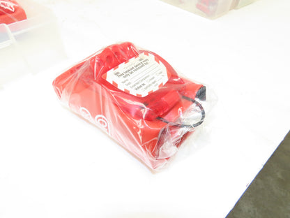 Master Lock 1458VE410 Portable Lockout Kit 8 Padlocks Gate Covers Hasp Cable
