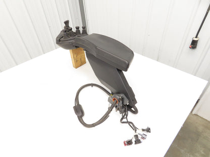 Linde Forklift Arm Rest 5 Lever Mast & Directional Control Removed From E20C