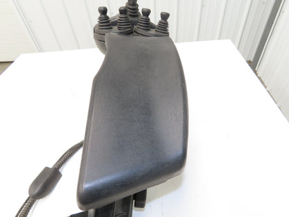 Linde Forklift Arm Rest 5 Lever Mast & Directional Control Removed From E20C