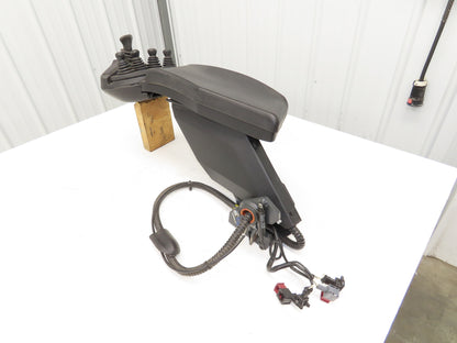 Linde Forklift Arm Rest 5 Lever Mast & Directional Control Removed From E20C