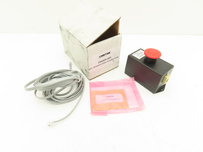 Ametek 196400-001 Charger Remote E Stop Pushbutton Kit w/Cable