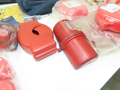 Brady 65780 Canvas Lockout Bag Assorted Valve Pad Locks Glove Bag Fuse Pullers