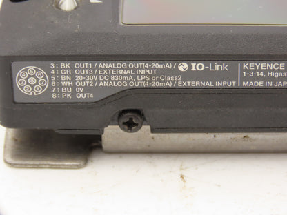 Keyence FI-1000 Flow Sensor Multi Process Display Unit 24VDC