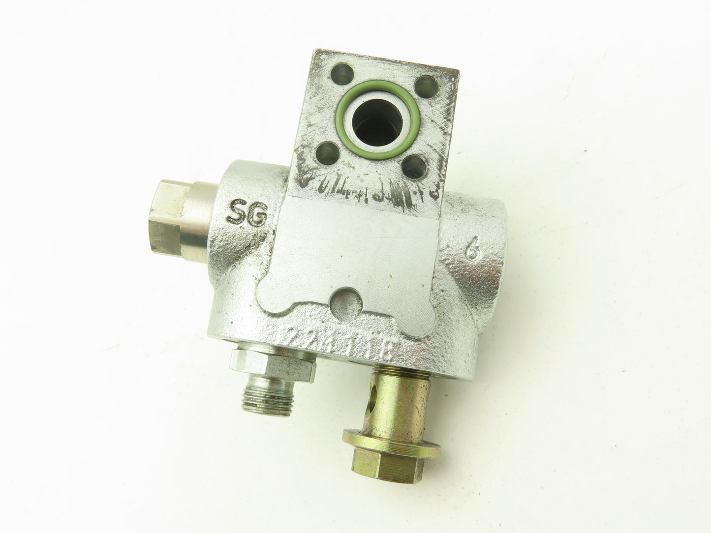 Linde 0009443041 Electric Forklift Flow Control Valve Removed From E20C