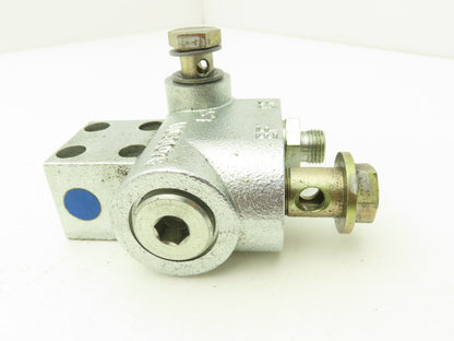 Linde 0009443041 Electric Forklift Flow Control Valve Removed From E20C