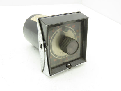 Eagle Signal HP52A6 A82 HP5 Reset Analog Timer 120VAC 60Hz 0-150 Sec. Dial Type.