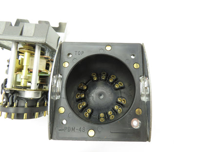 Eagle Signal HP52A6 A82 HP5 Reset Analog Timer 120VAC 60Hz 0-150 Sec. Dial Type.