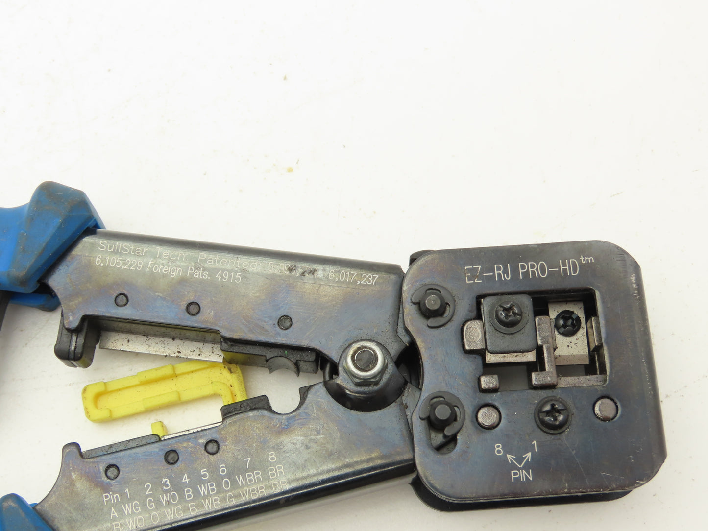 Waldom W-HTR-1031E Crimping Tools Ethernet Crimping Ratchet Lot of 2