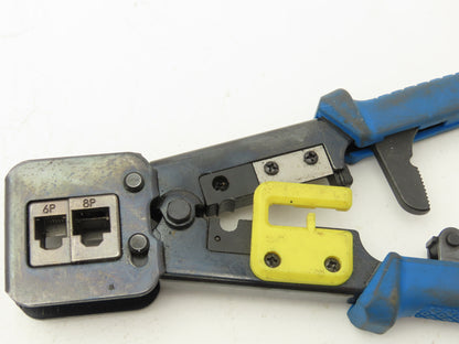 Waldom W-HTR-1031E Crimping Tools Ethernet Crimping Ratchet Lot of 2