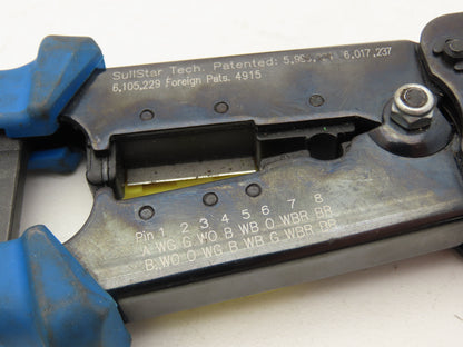 Waldom W-HTR-1031E Crimping Tools Ethernet Crimping Ratchet Lot of 2