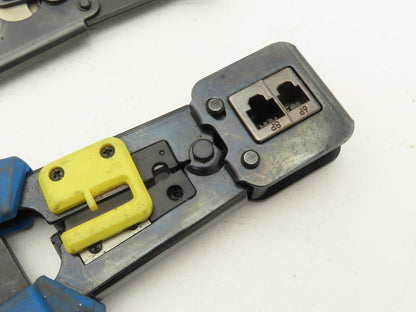 Waldom W-HTR-1031E Crimping Tools Ethernet Crimping Ratchet Lot of 2