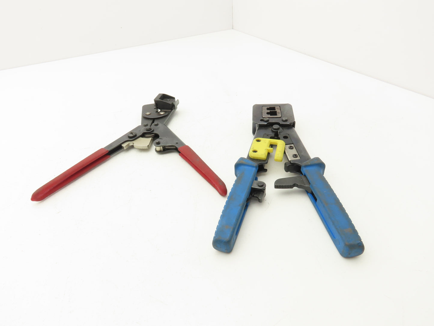 Waldom W-HTR-1031E Crimping Tools Ethernet Crimping Ratchet Lot of 2