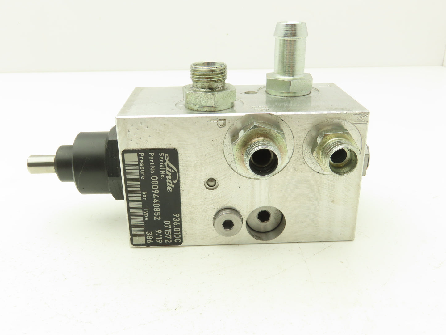Linde 0009440852 Electric Forklift Brake Control Valve Removed From E20C
