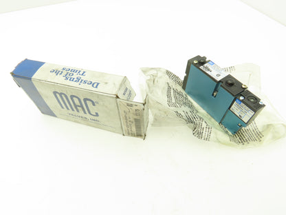 MAC 92B-AAF-000-DM-DDAP-1DM Pneumatic Solenoid Valve 120psi 24VDC DMB-DDAP-1DM