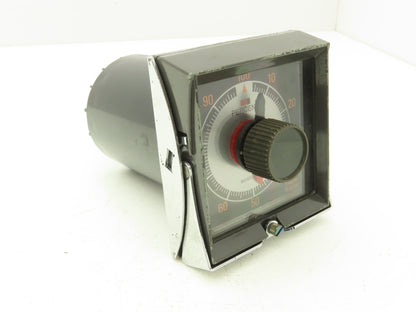 Eagle Signal HQ903A6 HQ9 Reset Analog Timer 125-250VAC 60Hz 0-60 Sec. Dial Type