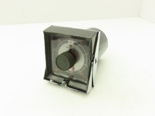 Eagle Signal HQ903A6 HQ9 Reset Analog Timer 125-250VAC 60Hz 0-60 Sec. Dial Type