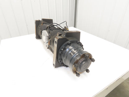 Linde AK20E-02 Forklift Dual-Wheel & Motor Front Axle Assembly Off E20C