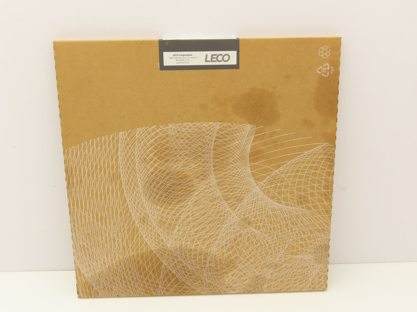 LECO 812-333 CAMEODISK Platinum 1 Prepolishing Disc 300mm Diameter Magnetic