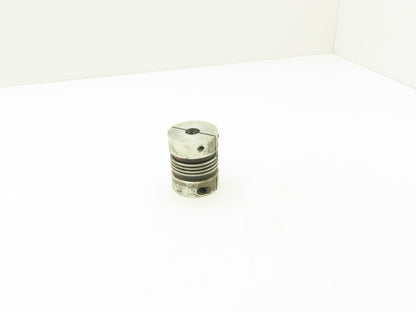 R+W 09372-9864-0 Bellows Flex Coupling Split Clamp Hub 16x16mm Bore 70mm Length