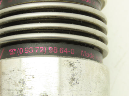 R+W 09372-9864-0 Bellows Flex Coupling Split Clamp Hub 16x16mm Bore 70mm Length