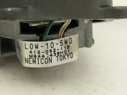 Mitsubishi LOW-10-5MD Internal Rotary Encoder 412-052-11B  MR-20L Connector