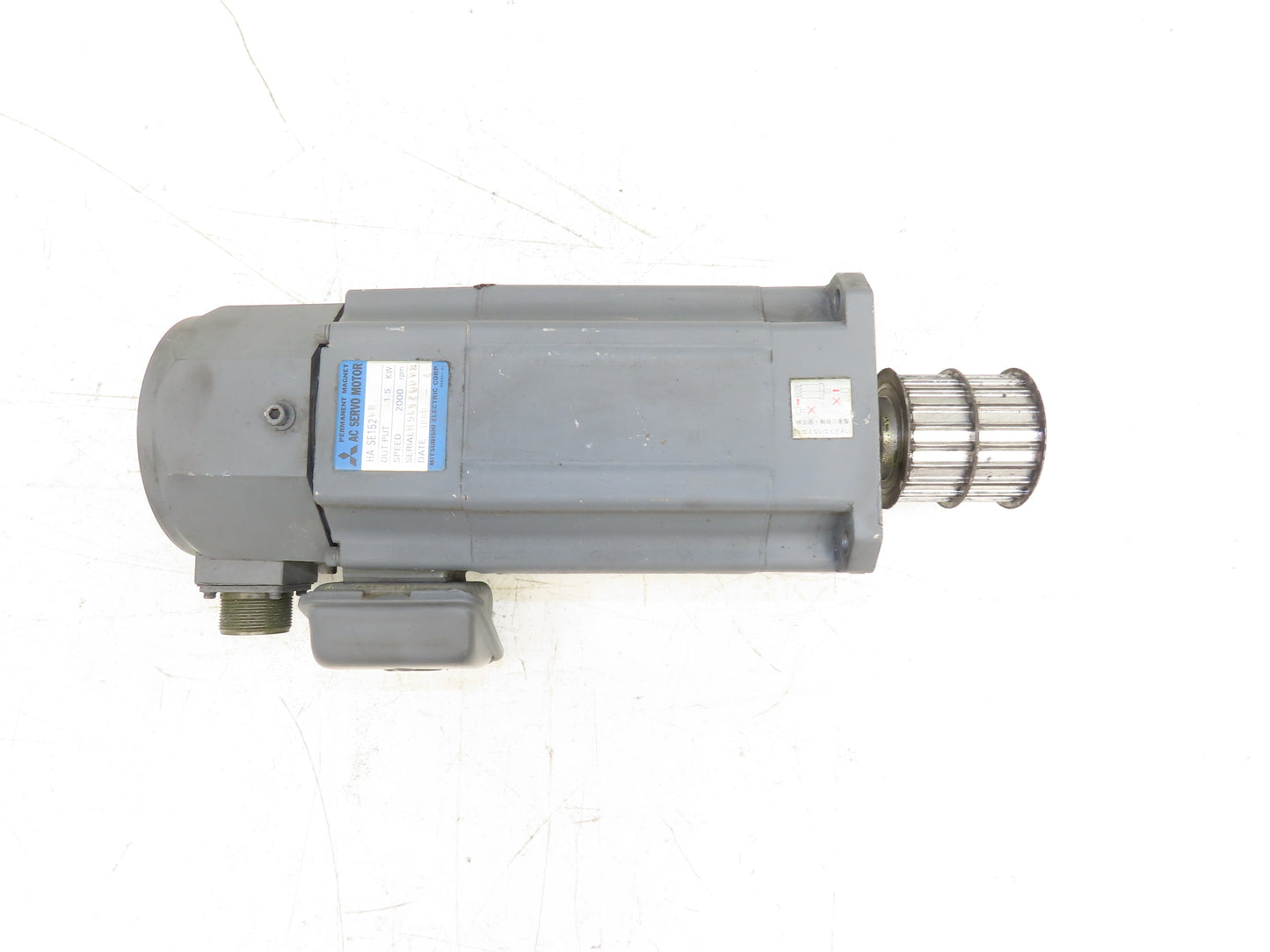 Mitsubishi HA-SE152W2 AC Servo Motor 1.5kw 2000 RPM Permanent Magnet