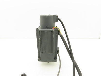 Mitsubishi HA-FE63BW2 AC Servo Brake Motor 3000 RPM with Encoder