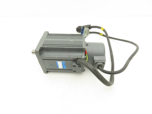Mitsubishi HA-FE63W2 AC Servo Motor with Encoder 16mm Shaft