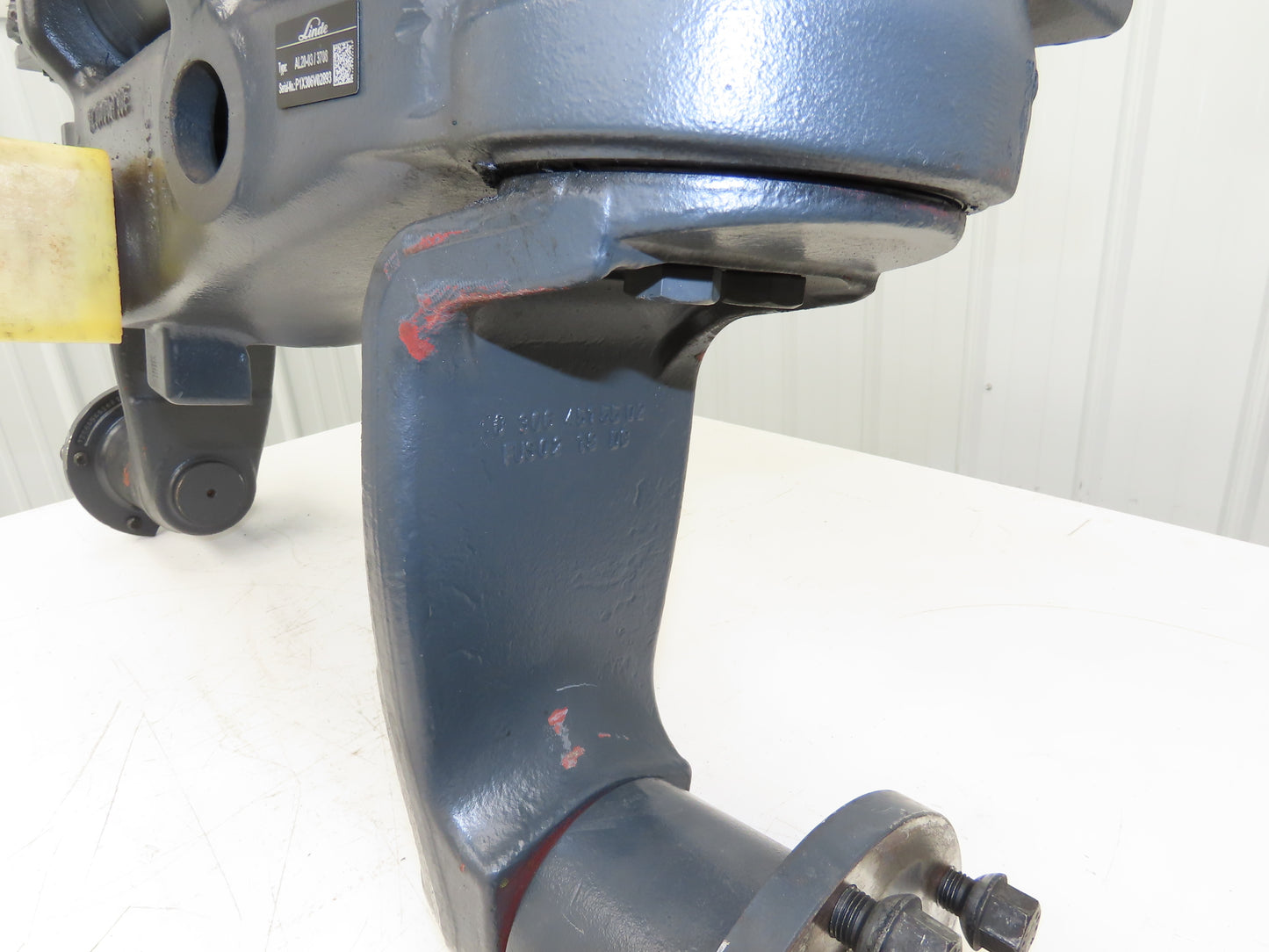 Linde AL20-03/3708 Forklift Rear Axle Dual Hydraulic Steering Assembly Off E20C