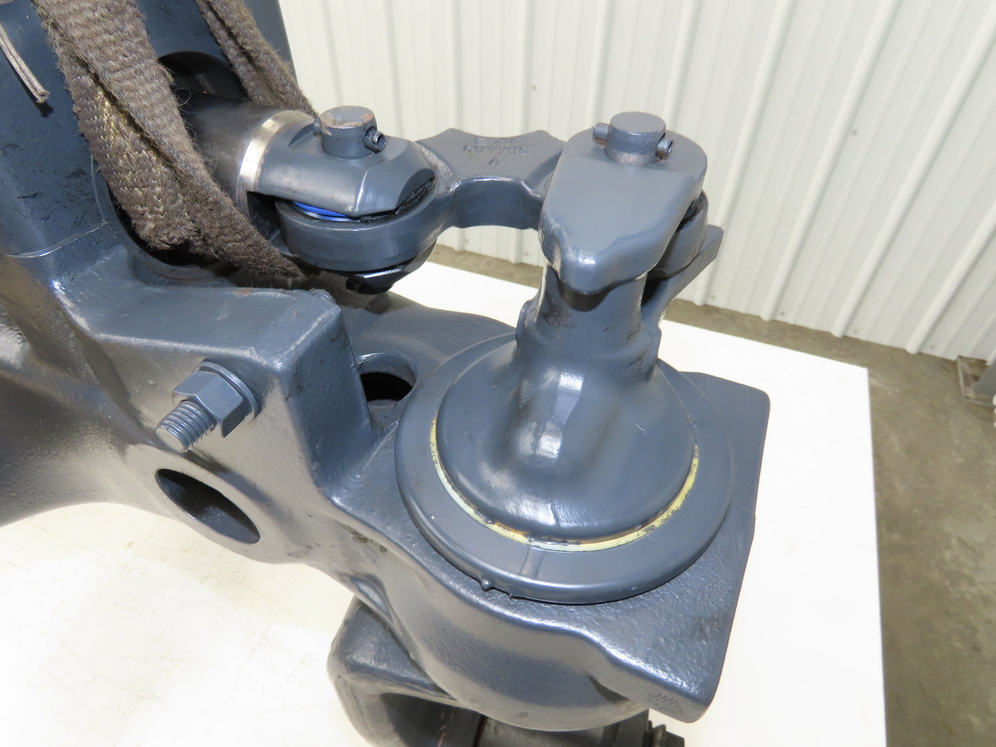 Linde AL20-03/3708 Forklift Rear Axle Dual Hydraulic Steering Assembly Off E20C
