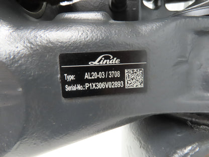 Linde AL20-03/3708 Forklift Rear Axle Dual Hydraulic Steering Assembly Off E20C