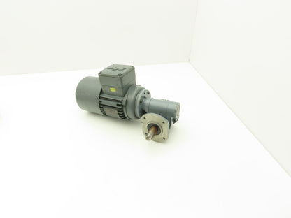 ATB BAF63/2C-7 Gear Motor .37kw 400/230V 3PH 15:1 Reducer SPN FF56 19mm Shaft