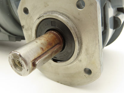 ATB BAF63/2C-7 Gear Motor .37kw 400/230V 3PH 15:1 Reducer SPN FF56 19mm Shaft