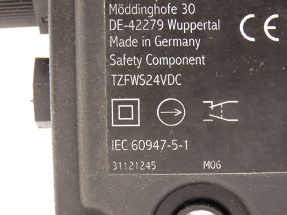 Schmersal TZFWS24VDC Solenoid Interlock Safety Switch 24VDC 1500N