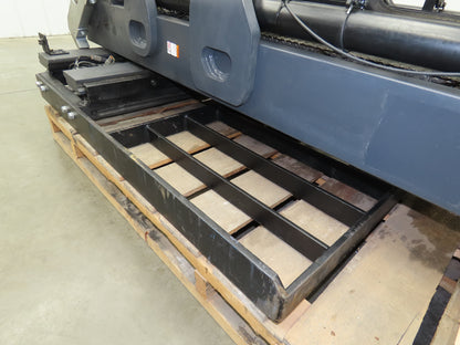 Linde E20C Forklift Mast Class II 4 Stage 4 Lever 258.5" Lift 2155 lbs Max