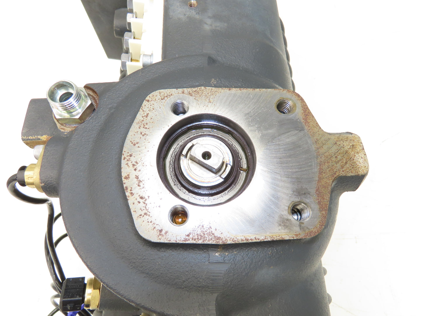 Linde AK20E-02 Forklift Dual-Wheel & Motor Front Axle Assembly Off E20C